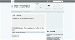 Desktop Screenshot of forexsignal2u.blogspot.com