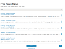 Tablet Screenshot of forexsignal2u.blogspot.com