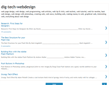 Tablet Screenshot of dig-tech-webdesign.blogspot.com