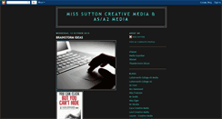 Desktop Screenshot of misssuttonlcmedia.blogspot.com