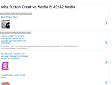 Tablet Screenshot of misssuttonlcmedia.blogspot.com
