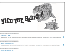 Tablet Screenshot of nicetryradio.blogspot.com