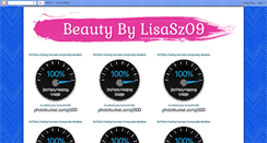 Desktop Screenshot of beautybylisasz09.blogspot.com