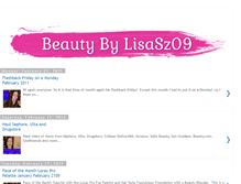 Tablet Screenshot of beautybylisasz09.blogspot.com