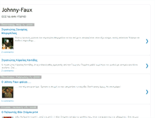Tablet Screenshot of johnny-faux.blogspot.com