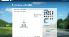 Desktop Screenshot of focinhosabandonados.blogspot.com