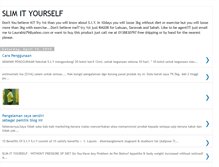 Tablet Screenshot of laura-slimityourself.blogspot.com