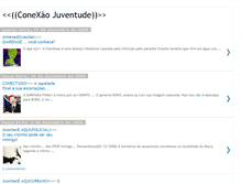 Tablet Screenshot of conexaojuventude.blogspot.com