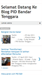 Mobile Screenshot of pidbandartenggara.blogspot.com