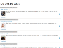 Tablet Screenshot of lovethelukes.blogspot.com