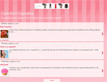 Tablet Screenshot of cameliascupcakes.blogspot.com