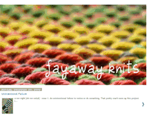 Tablet Screenshot of fayawayknits.blogspot.com