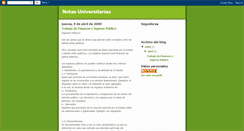 Desktop Screenshot of notasuniversitarias.blogspot.com