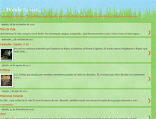 Tablet Screenshot of dondetuvoz.blogspot.com