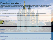 Tablet Screenshot of elderolsenmission.blogspot.com