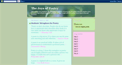 Desktop Screenshot of poetry-lover.blogspot.com