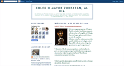 Desktop Screenshot of colegiomayorzurbaran.blogspot.com