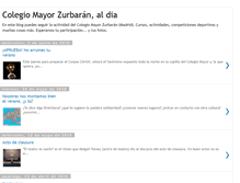 Tablet Screenshot of colegiomayorzurbaran.blogspot.com