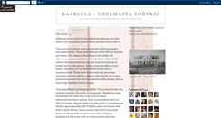 Desktop Screenshot of kaarlela.blogspot.com