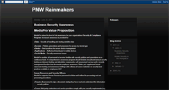 Desktop Screenshot of pacificnorthwestrainmakers.blogspot.com