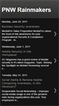 Mobile Screenshot of pacificnorthwestrainmakers.blogspot.com