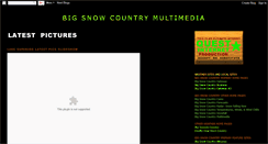 Desktop Screenshot of bigsnowcountry6.blogspot.com