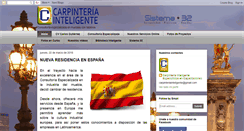 Desktop Screenshot of carpinteriainteligente.blogspot.com