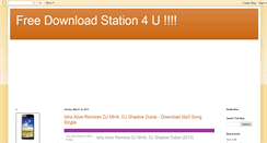 Desktop Screenshot of freedownloadstation4u.blogspot.com