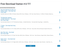 Tablet Screenshot of freedownloadstation4u.blogspot.com