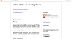 Desktop Screenshot of coretanhidoep.blogspot.com