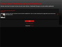 Tablet Screenshot of comohacerhechizosdeamorefectivos.blogspot.com