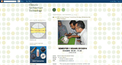 Desktop Screenshot of climaticarchitecture.blogspot.com