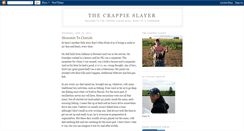 Desktop Screenshot of crappieslayer.blogspot.com