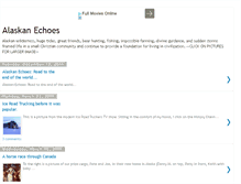 Tablet Screenshot of alaskanechoes.blogspot.com