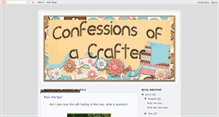 Desktop Screenshot of confessions-of-a-crafter.blogspot.com