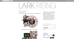 Desktop Screenshot of larkrisingblog.blogspot.com