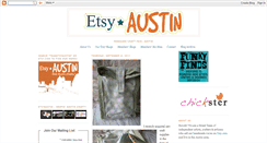 Desktop Screenshot of etsyaustin.blogspot.com