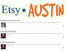 Tablet Screenshot of etsyaustin.blogspot.com