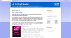 Desktop Screenshot of cccsraleigh.blogspot.com