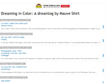 Tablet Screenshot of dreamlogincolor.blogspot.com
