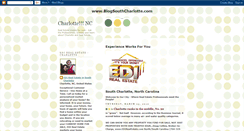Desktop Screenshot of blogsouthcharlotte.blogspot.com