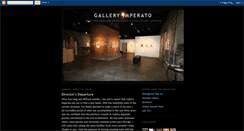 Desktop Screenshot of galleryimperato.blogspot.com