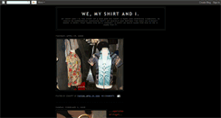 Desktop Screenshot of myshirtandi.blogspot.com