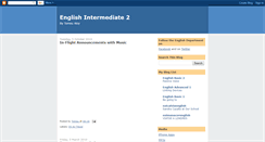 Desktop Screenshot of englishi2.blogspot.com