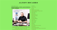 Desktop Screenshot of alisonbocarro.blogspot.com