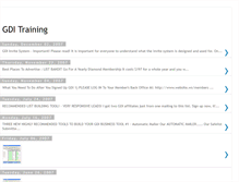Tablet Screenshot of gditraining.blogspot.com