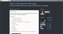 Desktop Screenshot of edutechman.blogspot.com