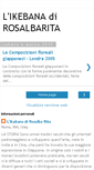 Mobile Screenshot of ikebanadirosalbarita.blogspot.com