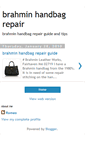 Mobile Screenshot of brahminhandbagrepair.blogspot.com