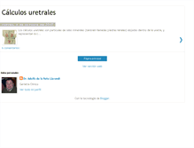 Tablet Screenshot of calculosuretrales.blogspot.com